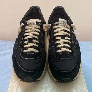 AUTHENTIC- Golden Goose Running Sole Luxury Designer Sneaker, US 9, IT 42, UK 8